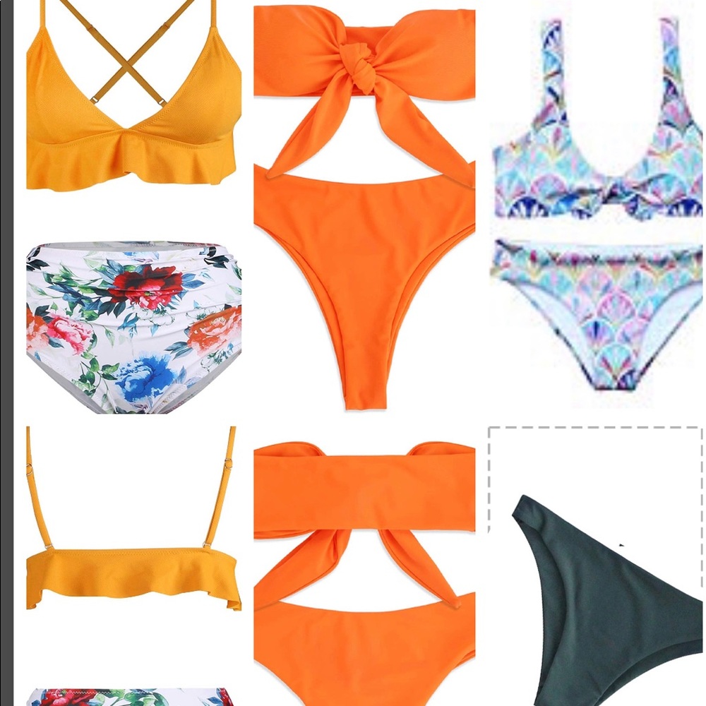assorted boutique bnwt and liner bikinis